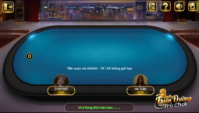 Chi tiết về các vòng chơi trong Poker Texas